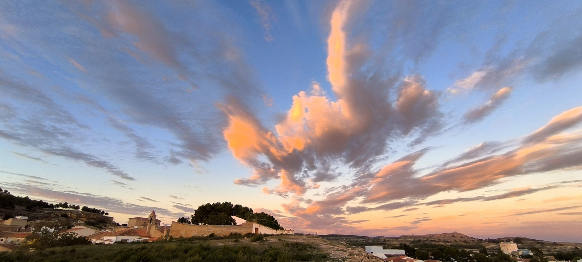 Albacete Ahora Puesta de sol en Higueruela